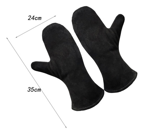 1 Par De Guantes Resistentes Al Calor For Horno Al Aire