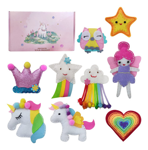 Itopstar Kit Costura Para Niño  Unicorn Wonderland Aprender