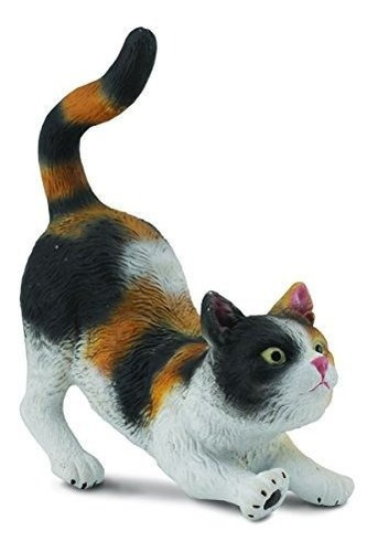 Figuras De Animales -  Collecta Gato Doméstico De 3 Colores 