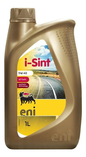 Aceite Motor 100% Sintetico Eni I-sint 5w40 Bote 1 Lt 