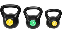 Comprar Pesas Rusas Kettlebell 15kg Crossfit Gym Set  6, 11 Y 15 Lb