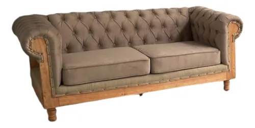 comprar Sillón Sofá Chesterfield Rústico Constructor 