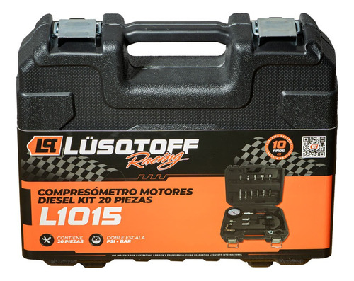 Compresómetro Motores Diesel Kit 19 Piezas Lüsqtoff