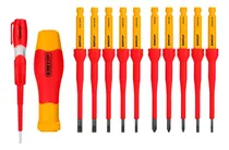 Comprar Juego Destornilladores 12 Aislados 1000v Electricista Emtop