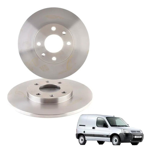 Par Discos Frenos Delt Para Citroen Berlingo 1.4 1996 2004