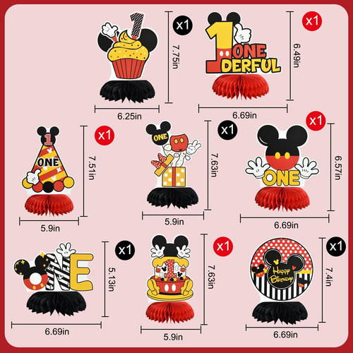 Tema De Cumpleaños De Toniful Birthing Con Temática De Ratón