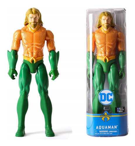 Imagen 5 de 6 de Figura De Accion Dc Comics Aquaman 30 Cm