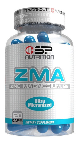 Zma Pro Hormonal Importado Zinc + Magnesio + Vitamina B6