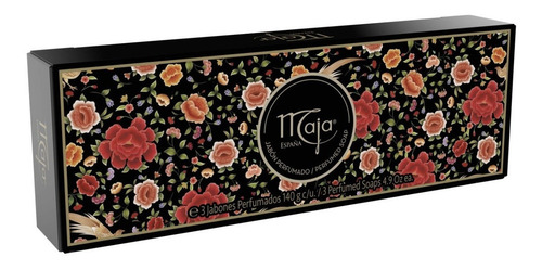 Maja Set De 3 Jabones Perfumados 100gr Aroma Rosas