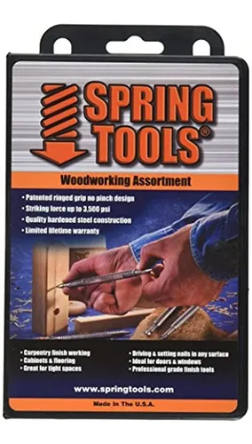 Springtools Wwa996 4 piece Set De Carpintería