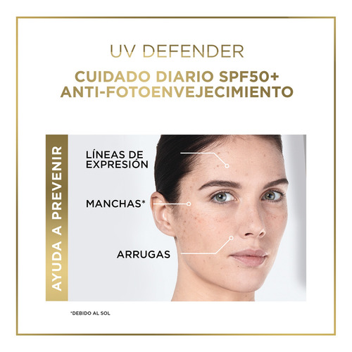 Imagen 9 de 10 de Crema Hidratación Intensa Fps50 L'oréal Paris Uv Defender