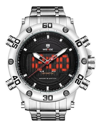 Relógio Masculino Esportivo Weide Anadigi Wh-6910 Original