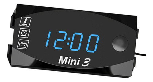 Voltímetro Digital Monitor Time Dc 1 Termómetro Impermeable