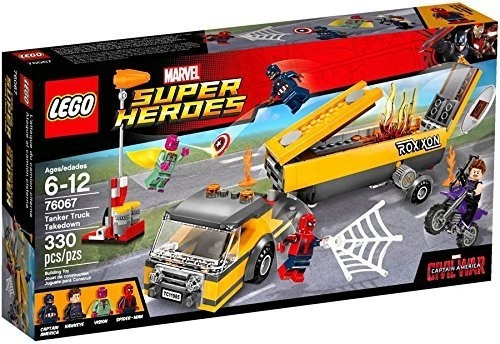 Camión Cisterna De Lego Marvel Super Heroes 76067