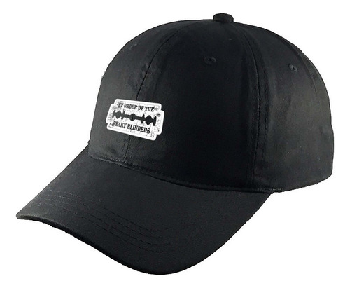 Gorra Clasica Algodón Negra Peaky Blinders R2