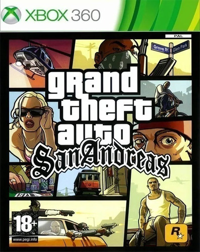 Gta San Andreas Xbox 360 Digital Original Mercado Livre