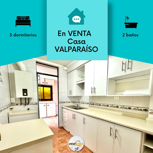 En Venta Casa Subida Noruega, Valparaíso