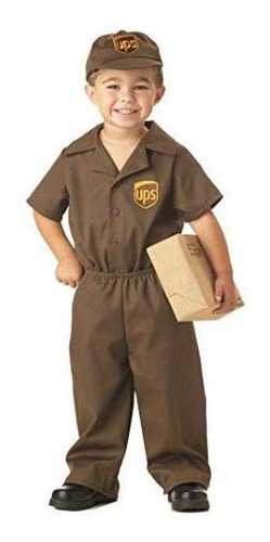 Pequeños Niños Ups Guy Traje Grande 4 6