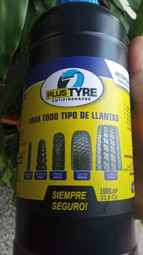 Imagen 5 de 10 de Líquido Sellante Tubeless / Antipinchazos Plustyre * 1000 Ml
