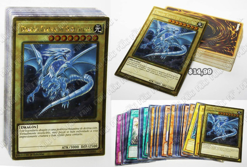 Set Anime Yu-gi-oh, Blue-eyes White Dragon (tienda Friki)