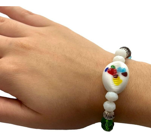 Pulseira 7 Sete Linhas Umbanda E Candomblé - A Cor