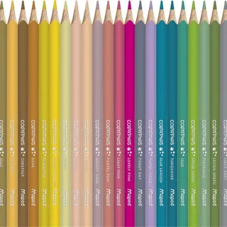 2pzas Lápices De Colores Maped Color Peps Redondos C/72