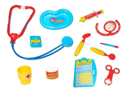 Imagen 2 de 3 de Valija Maletin Super Doctores Con Accesorios Lionels 1154