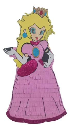 Piñata Princesa Peach Mario Bros