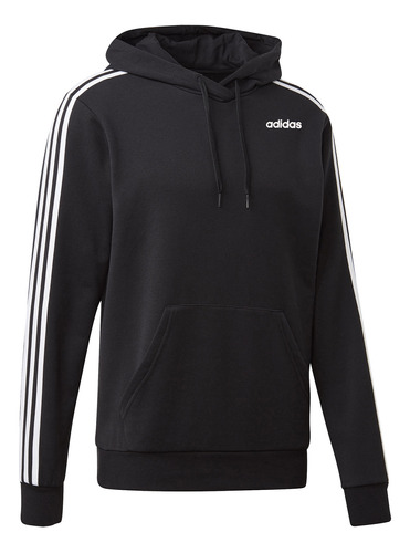 Sudadera Essentials adidas Para Hombre Con Gorro Negro