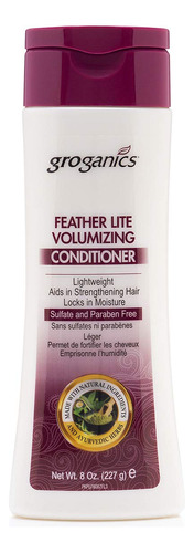 Groganic Dht Feather Lite Acondicionador 8 Oz.