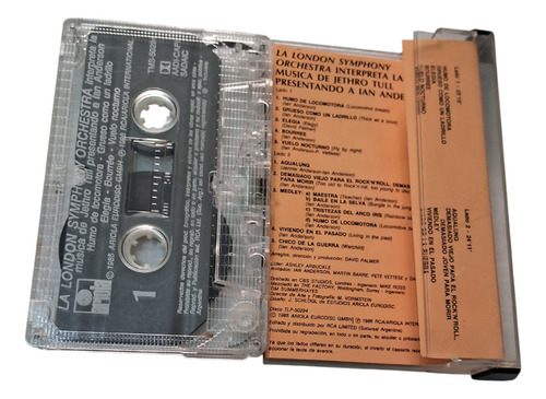 Jethro Tull A Classic Case Cassette Nacional Compilado