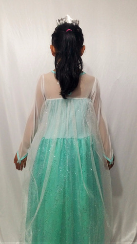 Disfraz Vestido Ana Froze Elsa Niña Princesa Hallowen Envio