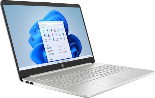 Notebook HP Laptop 15-DY5073DX plateada táctil Intel Core i7 i7 1255U  16GB de RAM 512GB SSD, Intel Iris Xe 1920x1080px Windows 11