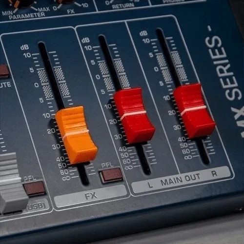 Mesa Interface 6 Canais Lexsen Lmx6 Usb Bluetooth - Efeitos