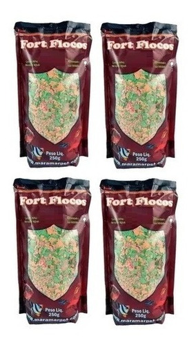 Ração Flocos P/ Peixes Ornamentais Fort Flocos 1kg Maramar