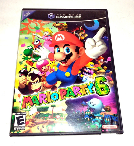 Mario Party 6 Original Nintendo Gamecube Ngc Funcionando