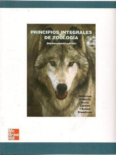 Libro Principios Integrales De Zoología De Cleveland P Hickm