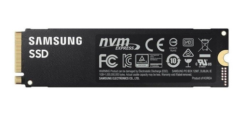 Imagen 4 de 4 de Disco sólido SSD interno Samsung 980 PRO MZ-V8P500 500GB