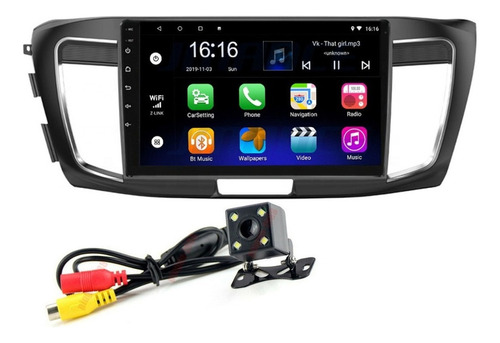 Autoestereo Android Honda Accord 2013-2017 Wifi Gps + Camara