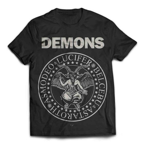 Camiseta Demons Dark Soul Rock Activity