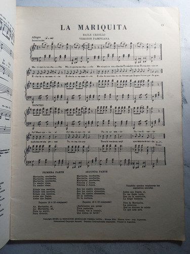Imagen 5 de 7 de Álbum De 25 Danzas Argentinas. Andres Beltrame. Ian 468