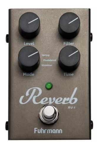 Pedal Fuhrmann Reverb Rv-01 Lancamento 2016 Frete Gratis