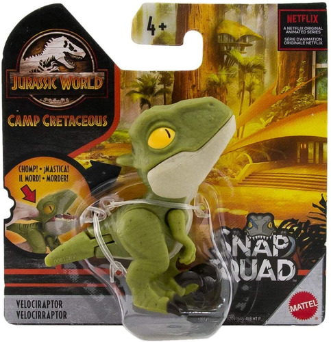 Snap Squad Mordelones Jurassic World Mattel