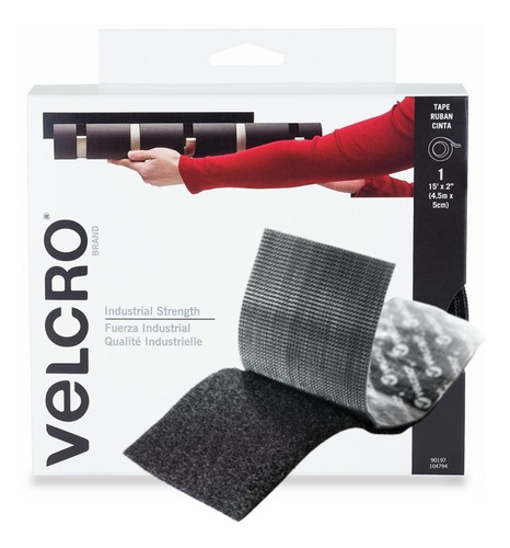 Cinta Adherible Velcro Tira Sujetadora Adherible 4.5m X5cm