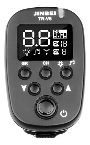 Transmisor digital con disparador de flash Jinbei TR-v6