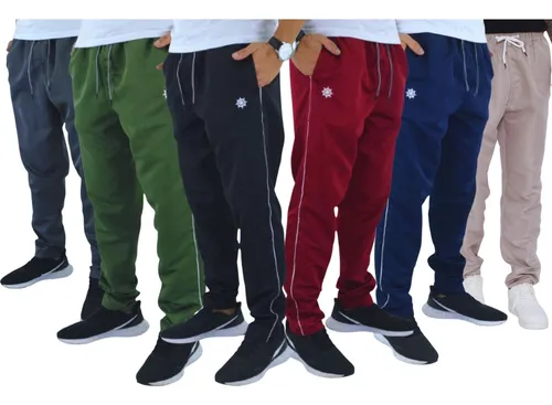 Calça tactel cheap slim