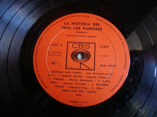 Sin Tapa Disco La Historia Del Trio Los Panchos Disco 2 M0