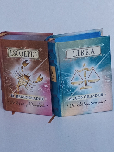 Escorpio/ Libra. Pack 2 Minilibros Horoscopos
