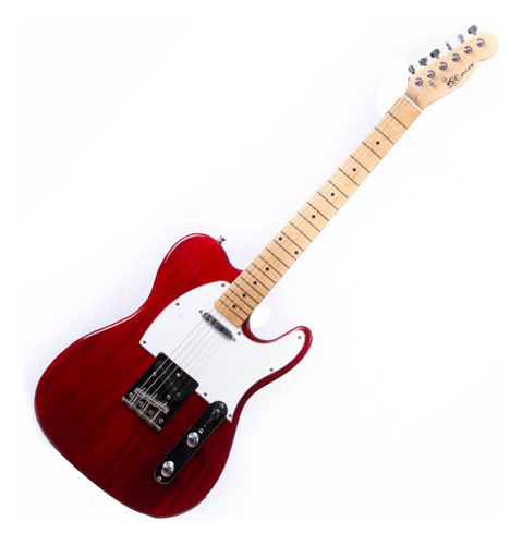 Guitarra Eléctrica Racer Ref. Ltlt-5 Tipo Telecaster Color Rojo