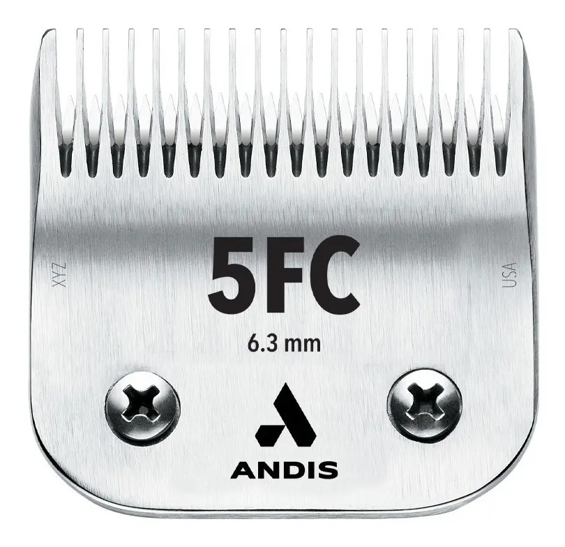 Cuchilla Repuesto Andis Fabricado en Acero Inoxidable Medida de la cuchilla 5fc Modelo Ultra Edge